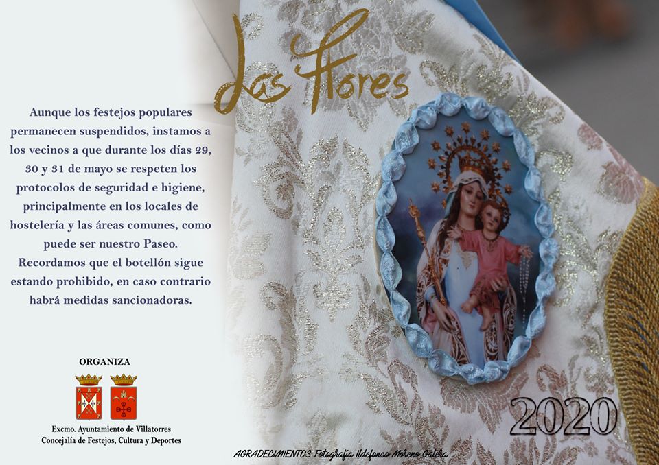 Fiesta de las Flores en honor a la Virgen del Amor Hermoso 2020 Villargordo